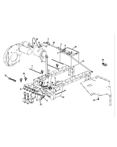 Electrical Diagram and Parts List for S7232-D 53AY8DU8050-312HP Cub Cadet Lawn Tractor